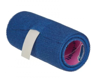 BLUE (10,0см.) Бинт самофиксирующийся, эластичный (Бандаж), р-р 10,0см.*4,5м., цвет: СИНИЙ/BLUE, №1