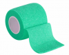 GREEN Бинт самофиксирующийся, эластичный (Бандаж), 2,5см х 4,5м, 1 шт