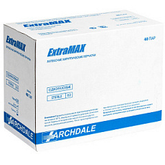 Перчатки ExtraMAX хирургические латексные (белый, 7.0)
